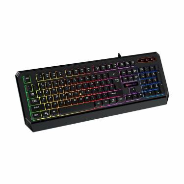 Meetion K9320 Colorful Waterproof Backlight Gaming Keyboard Black HU