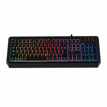 Meetion K9320 Colorful Waterproof Backlight Gaming Keyboard Black HU