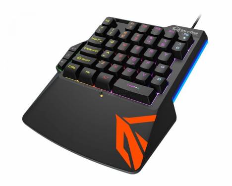 Meetion KB015 Left One-Handed Gaming Keyboard Black