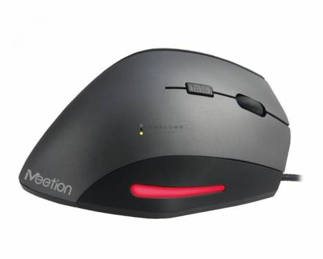 Meetion M380 Vertical mouse Black