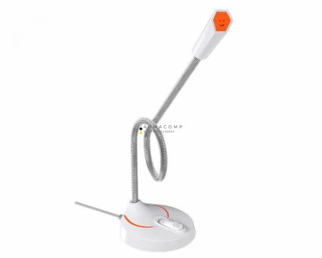 Meetion MC12 Wired Conference Room Gooseneck Microphone White