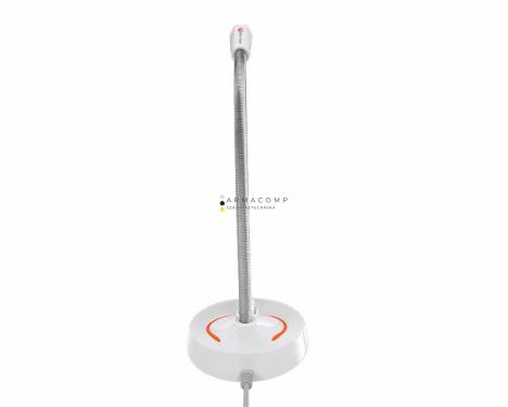 Meetion MC12 Wired Conference Room Gooseneck Microphone White