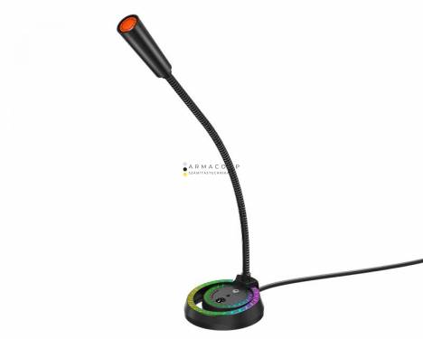 Meetion MC14 RGB Desktop USB Conference Microphone Black