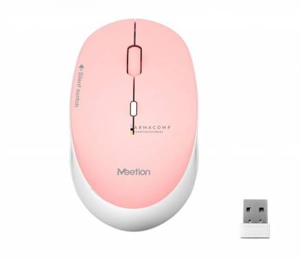 Meetion R570 Wireless mouse Pink