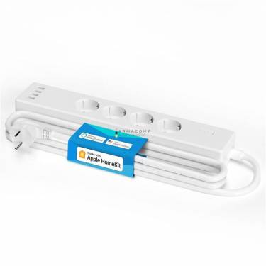 Meross Smart Wi-Fi Power Strip 4AC+4USB Apple HK