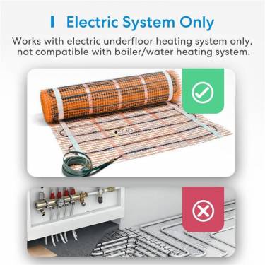 Meross Smart Wi-FI Thermostat for Electric Underfloor Heating System