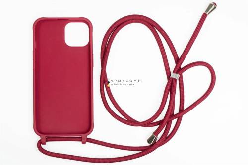 Mobile Origin Lanyard Case iPhone 14 Cherry