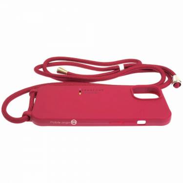 Mobile Origin Lanyard Case iPhone 14 Cherry