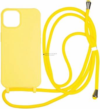 Mobile Origin Lanyard Case iPhone 14 Pro Yellow