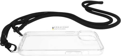 Mobile Origin Lanyard Case iPhone 15 Clear