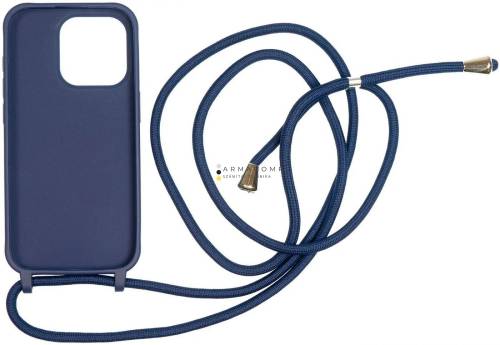 Mobile Origin Lanyard Case iPhone 15 Pro Blue