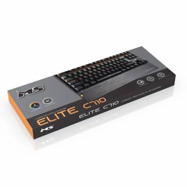 MS Elite C710 Small Mechanical RGB Keyboard Black US