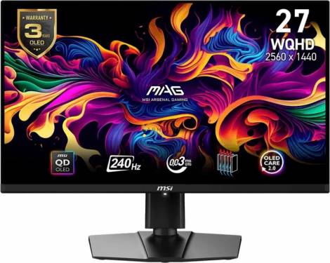 Msi 26,5col MAG 271QPX QD-OLED E2