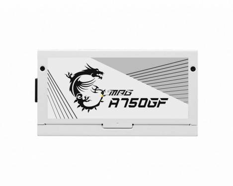 Msi 750W 80+ Gold MPG A750GF WHITE