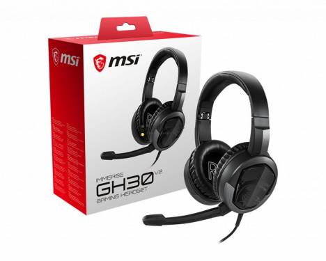 Msi Immerse GH30 V2 Gaming Headset Black