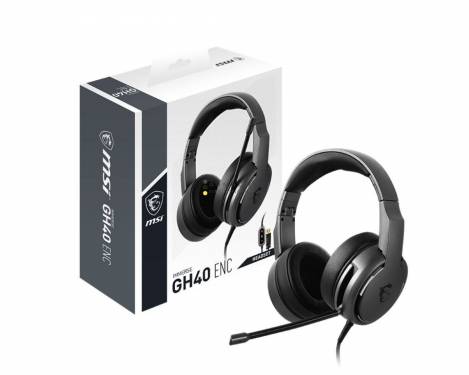 Msi Immerse GH40 ENC Gaming Headset Black