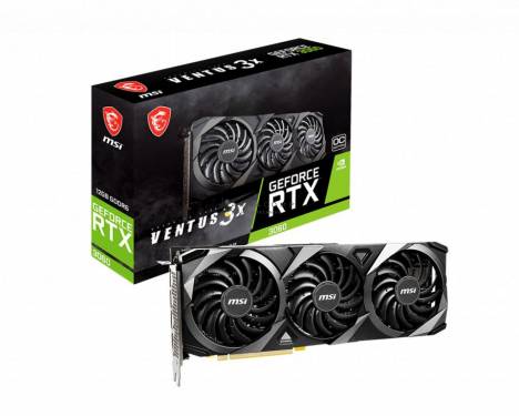 Msi RTX3060 VENTUS 3X 12G OC (LHR)