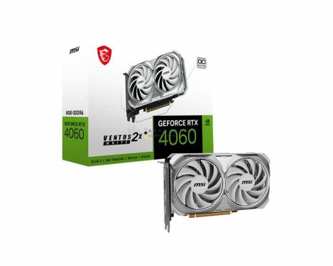 Msi RTX4060 8GB VENTUS 2X WHITE OC