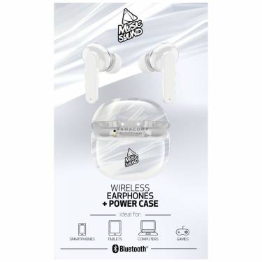 MUSICSOUND TWS In Ear Headset White