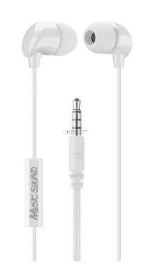 MUSICSOUND Wired Earphones White