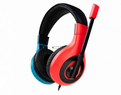 Nacon Wired Stereo Headset Blue/Red