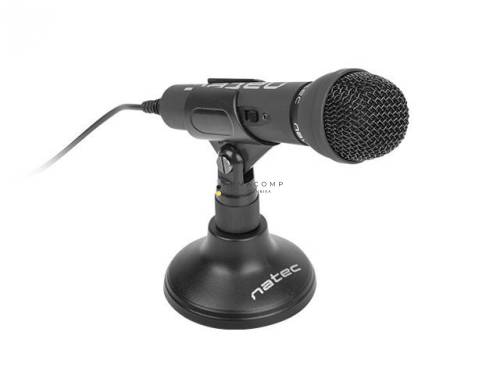 natec Adder Microphone Black