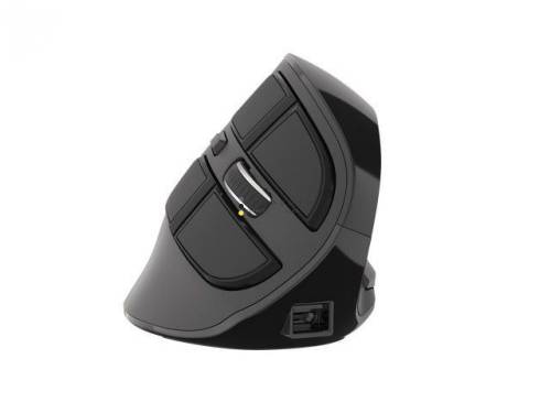 natec Euphonie Wireless Vertical mouse Black