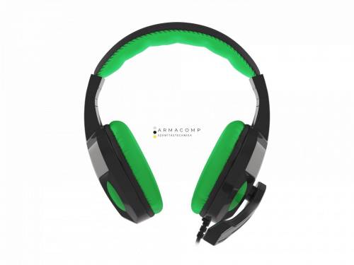 Natec Genesis Argon 100 Gamer Headset Black/Green