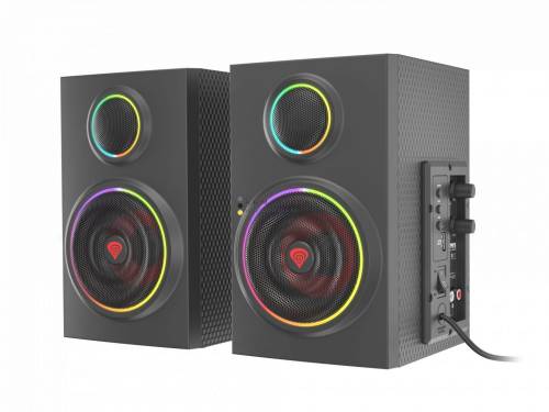 Natec Genesis Helium 300BT ARGB Speakers Black