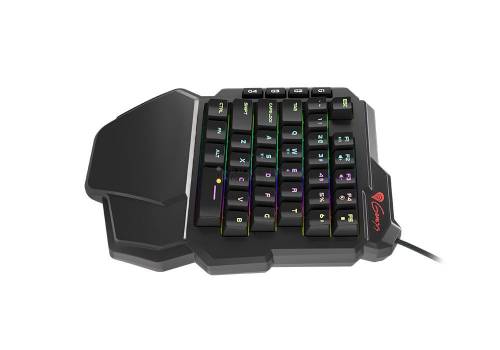 Natec Genesis Thor 100 RGB Gaming keyboard Black US