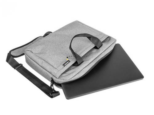 natec Mustela Laptop Bag 15,6col Grey