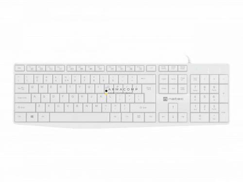 natec Nautilus Keyboard White US