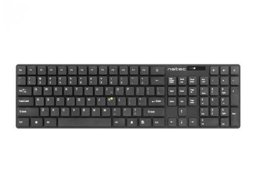 natec Stingray Wireless Keyboard Combo Black US