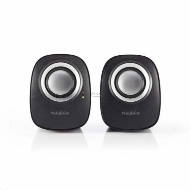 Nedis CSPR10020BK 2.0 Speaker Black