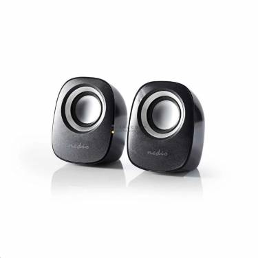 Nedis CSPR10020BK 2.0 Speaker Black