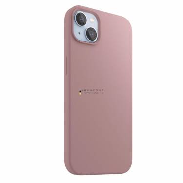 Next One Silicone Case for iPhone 15 Plus MagSafe compatible - Ballet Pink