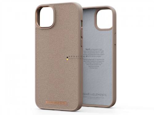 Njord Fabric Just Case iPhone 14 Plus Pink Sand