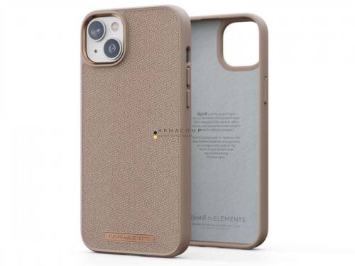 Njord Fabric Just Case iPhone 14 Plus Pink Sand