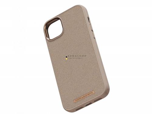 Njord Fabric Just Case iPhone 14 Plus Pink Sand