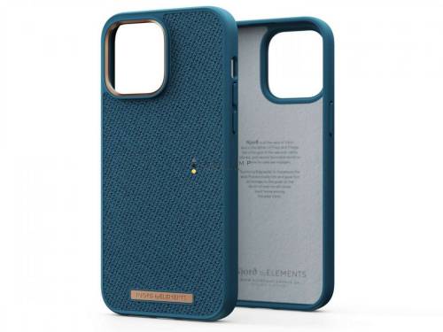 Njord Fabric Tonal Case iPhone 14 Pro Max Deep Sea