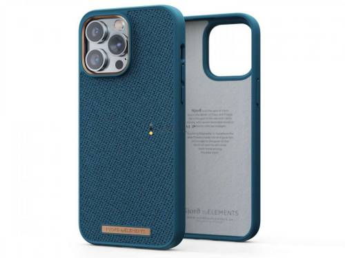 Njord Fabric Tonal Case iPhone 14 Pro Max Deep Sea