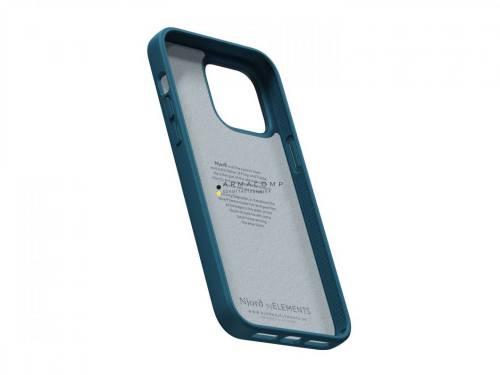 Njord Fabric Tonal Case iPhone 14 Pro Max Deep Sea