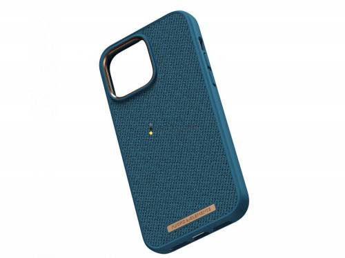 Njord Fabric Tonal Case iPhone 14 Pro Max Deep Sea