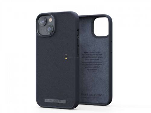 Njord Genuine Leather Case iPhone 14 Black