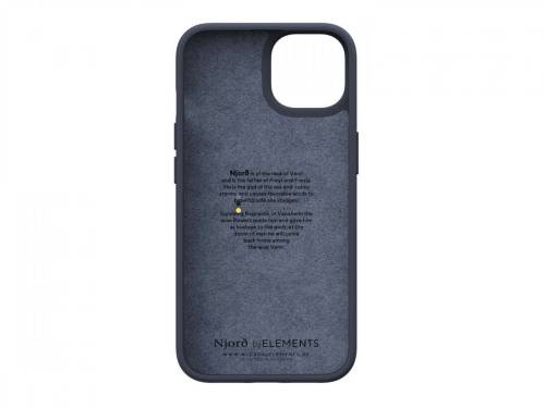 Njord Genuine Leather Case iPhone 14 Black