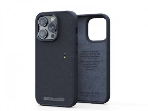 Njord Genuine Leather Case iPhone 14 Pro Black