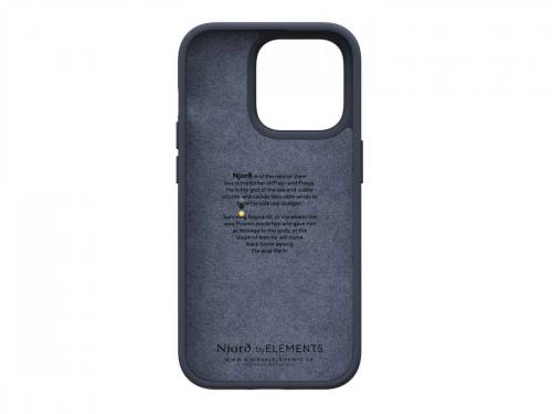 Njord Genuine Leather Case iPhone 14 Pro Black