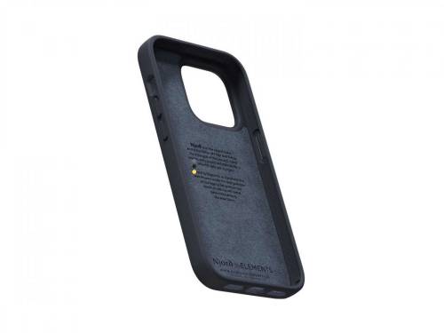 Njord Genuine Leather Case iPhone 14 Pro Black