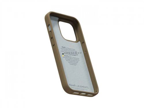 Njord Suede Comfort+ Case iPhone 14 Pro Camel