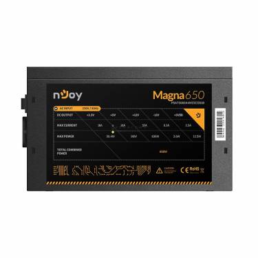 Njoy 650W 80+ Bronze Magna 650